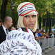 Nicki Minaj attends the Fendi show during Milan Fashion Week Spring/Summer 2019 on September 20, 2018, in Milan, Italy.